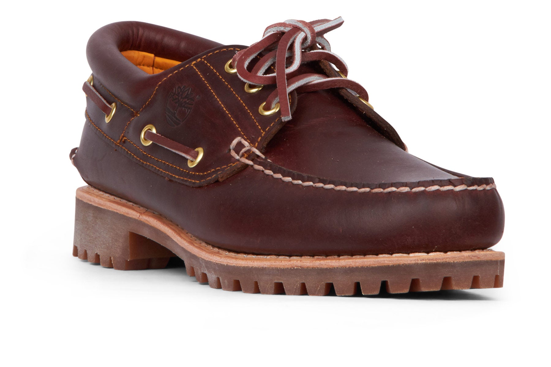 Timberland Authentics 3 Eye Lug - Burgundy Full Grain