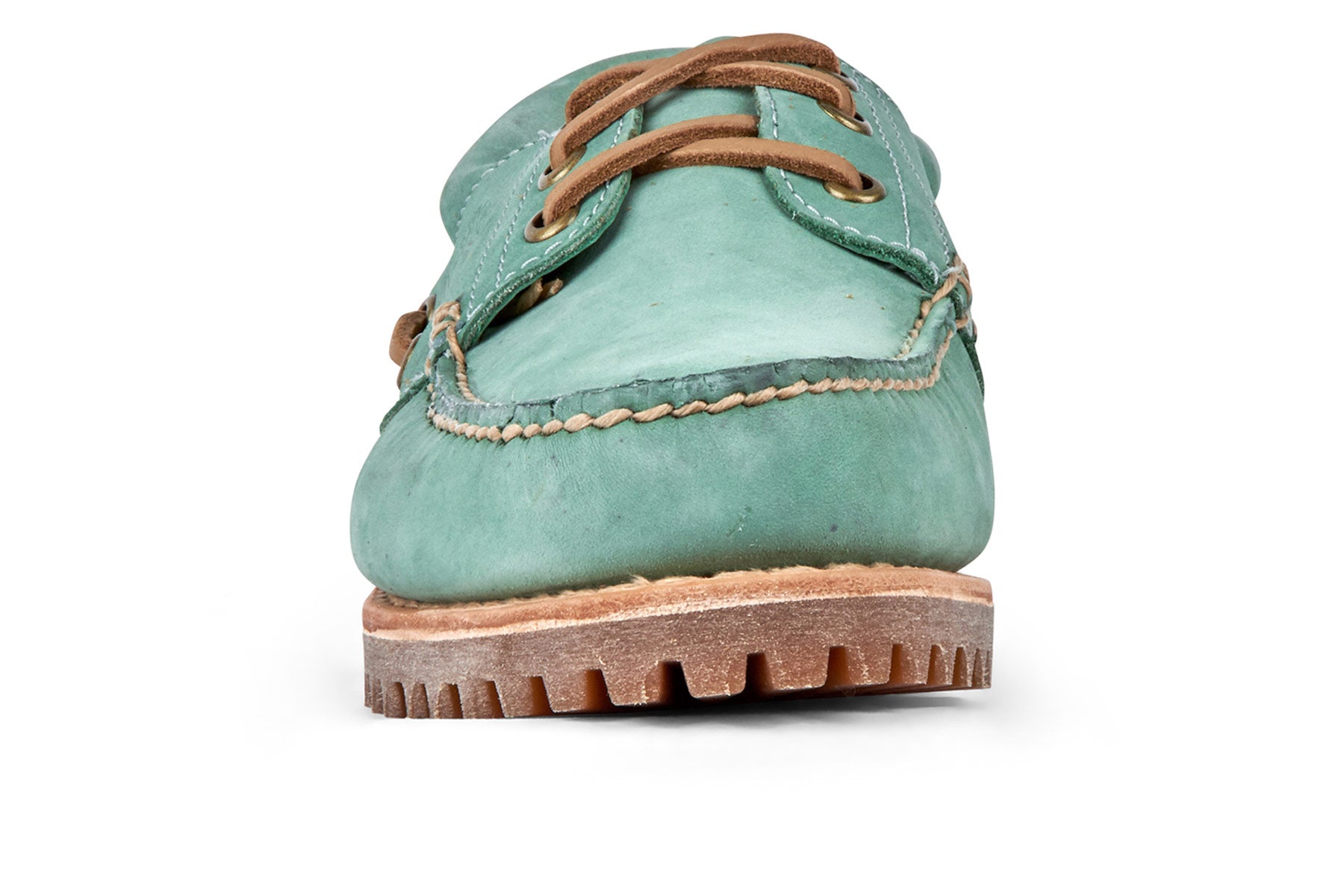 Timberland Authentic 3 Eye Lug - Medium Green Nubuck