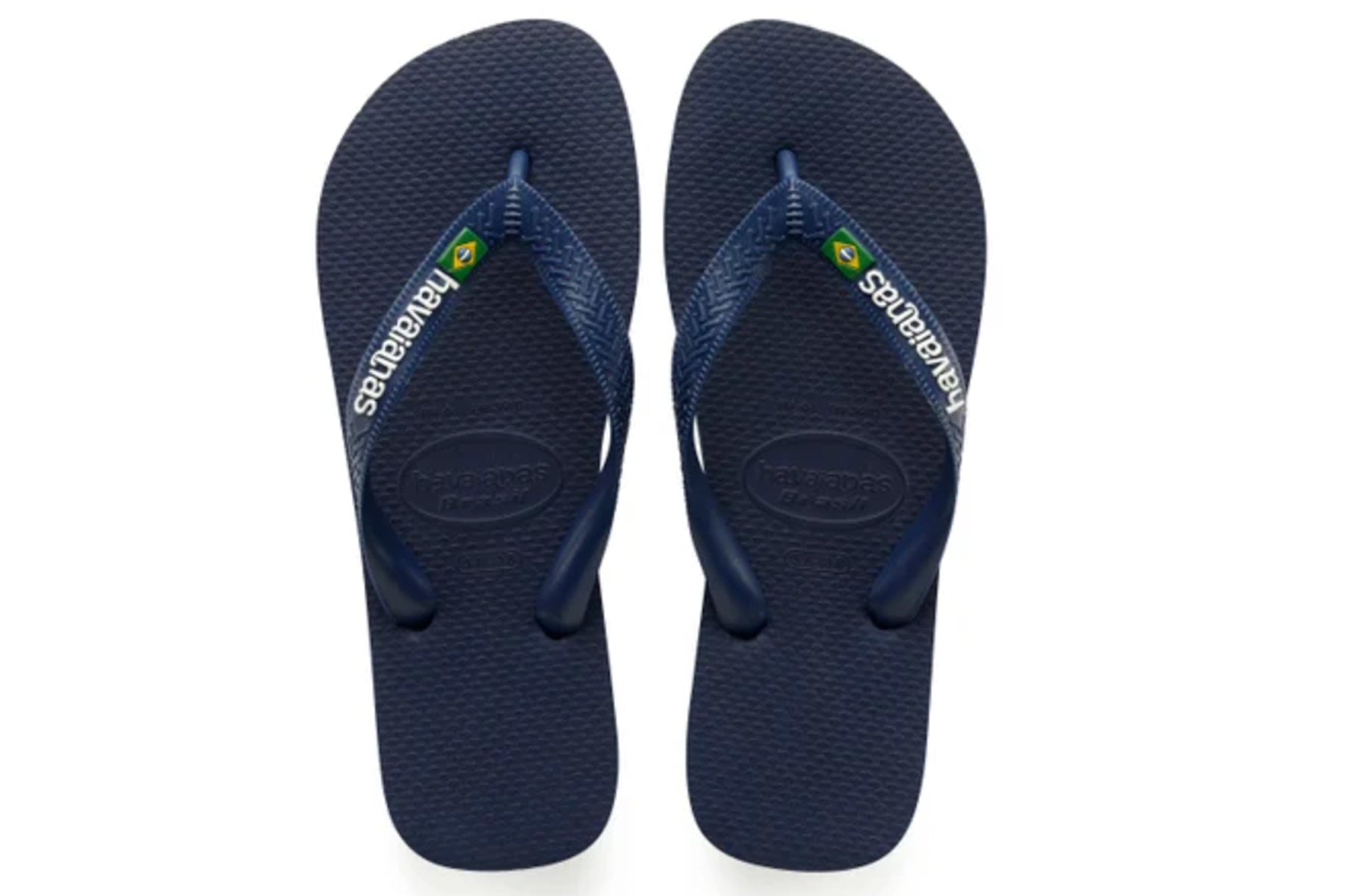 Havaianas Brasil Logo - Navy Blue