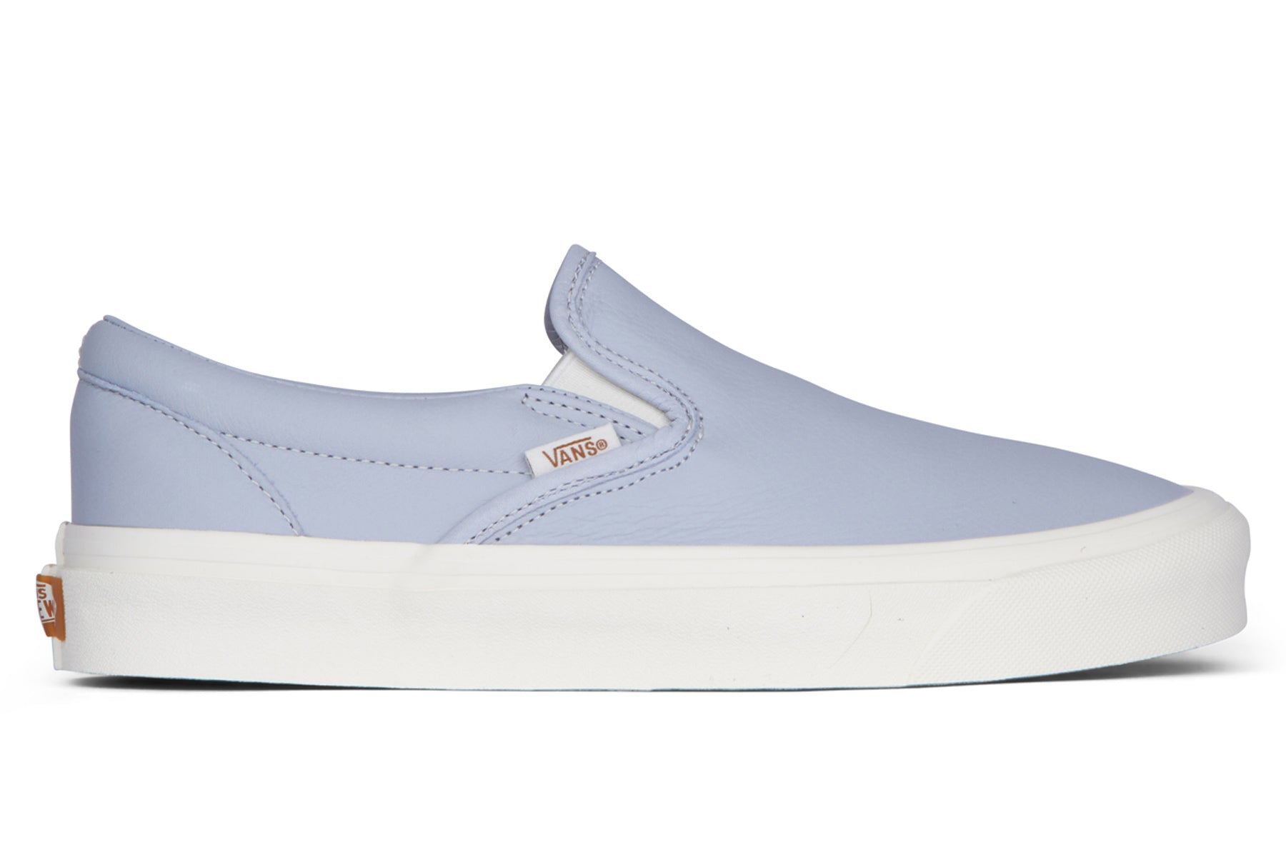 Vans Classic Slip On Eco Theory Leather Gray D Shoe Chapter