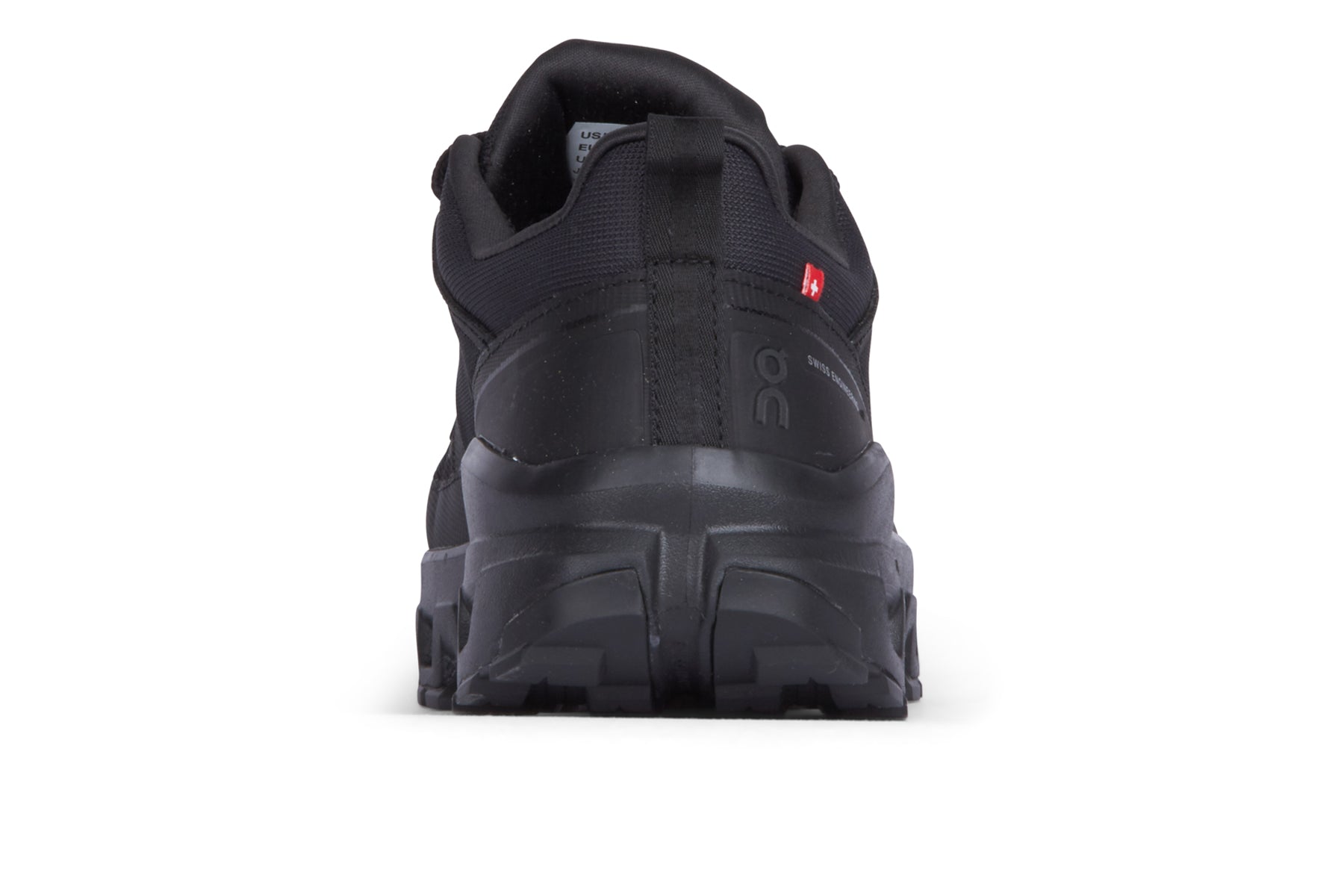 On Cloudrock Low Waterproof - Black/Black