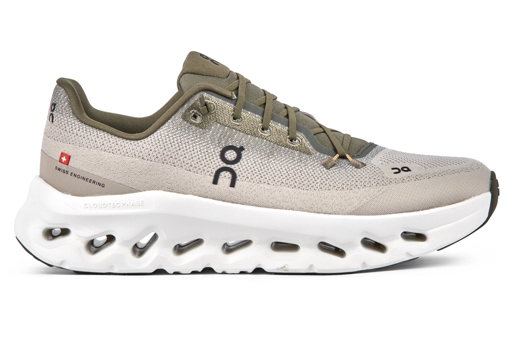 On Cloudtilt - Olive/Desert