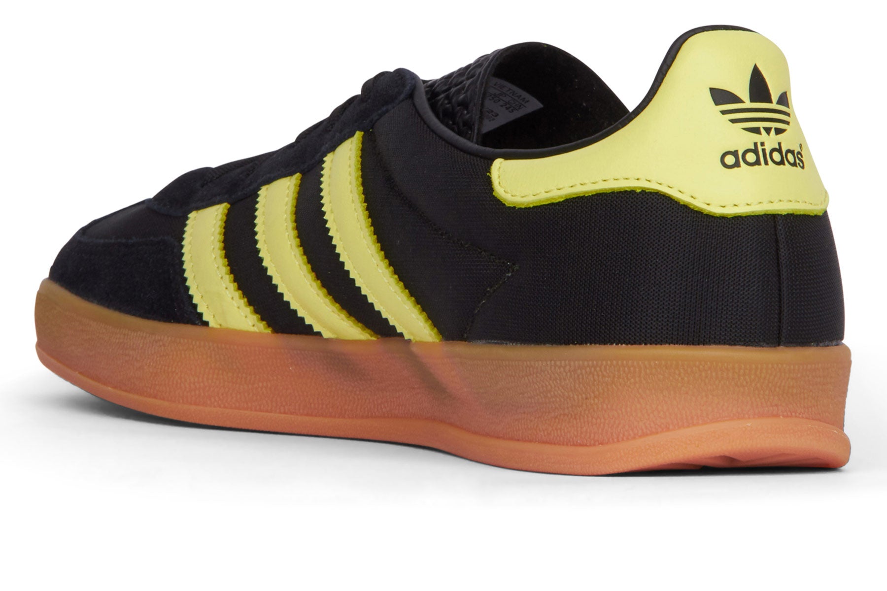 Adidas Gazelle Indoor W - Core Black/Almost Yellow/Gum