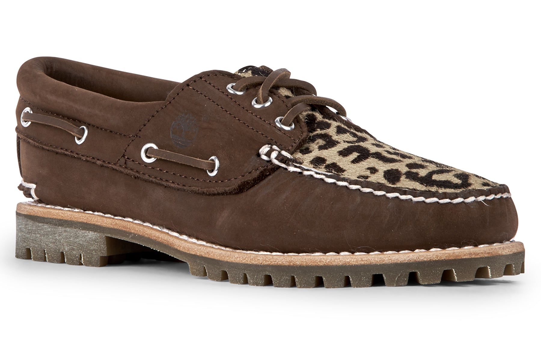 Timberland Noreen Authentic Boat Shoe - Medium Brown Nubuck