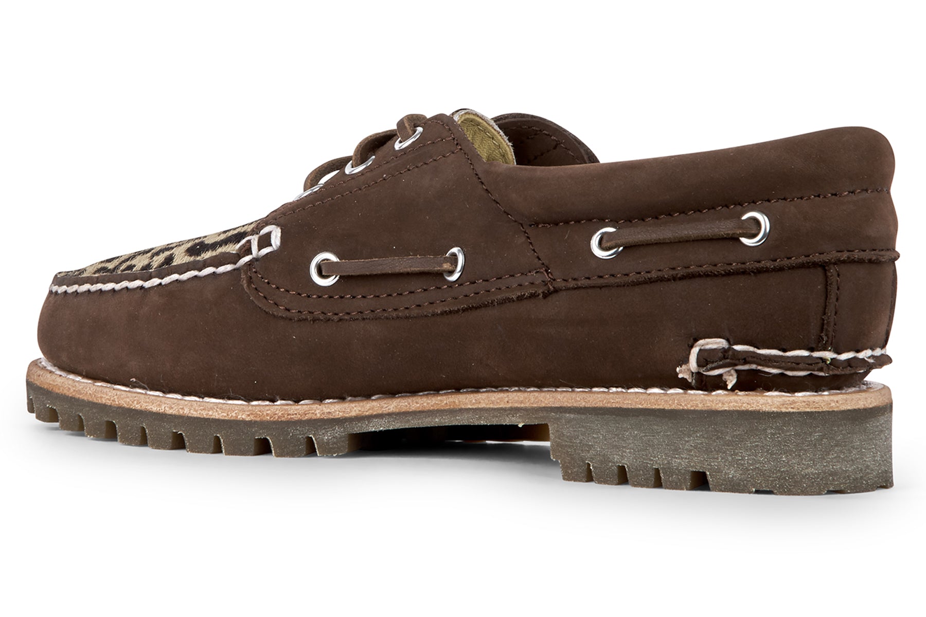Timberland Noreen Authentic Boat Shoe - Medium Brown Nubuck