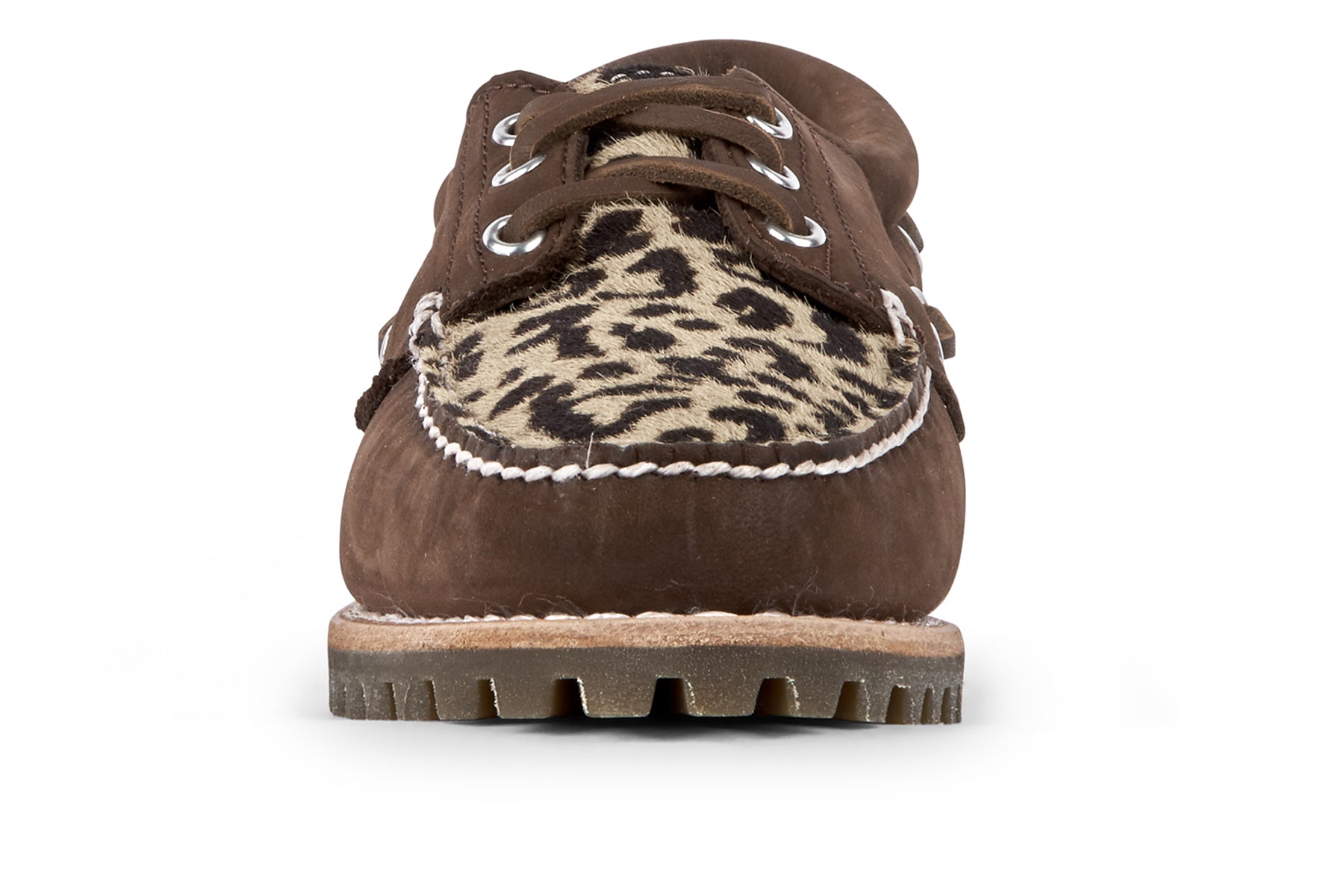 Timberland Noreen Authentic Boat Shoe - Medium Brown Nubuck
