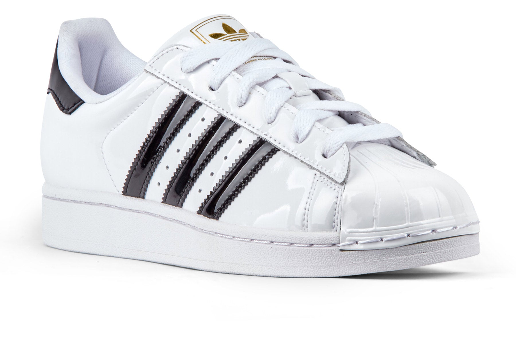 Adidas Superstar 2 W "Patent" - FTW White/Core Black