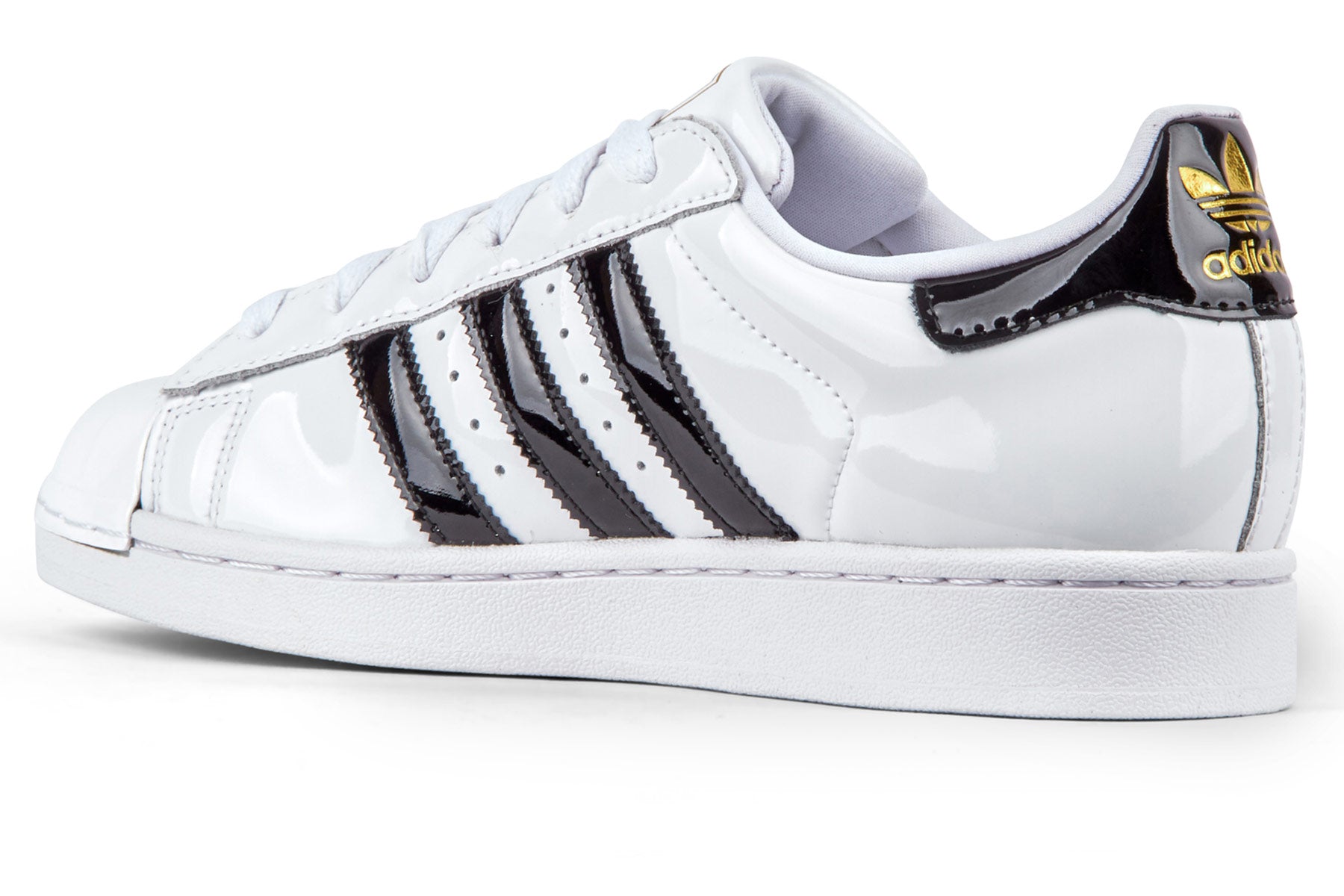 Adidas Superstar 2 W "Patent" - FTW White/Core Black