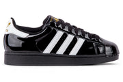 Adidas Superstar 2 W "Patent" - Core Black/FTW White/Gold Metallic