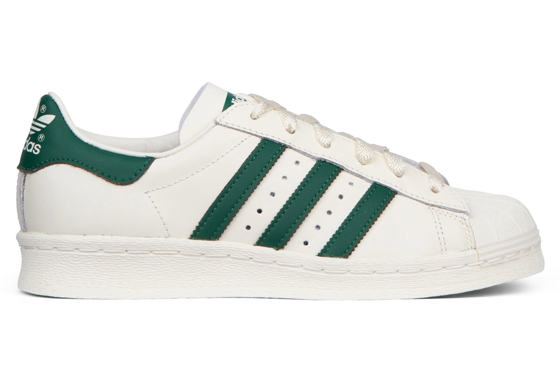 Adidas Superstar 82 Cloud White/Dark Green/Off White → Shoe Chapter