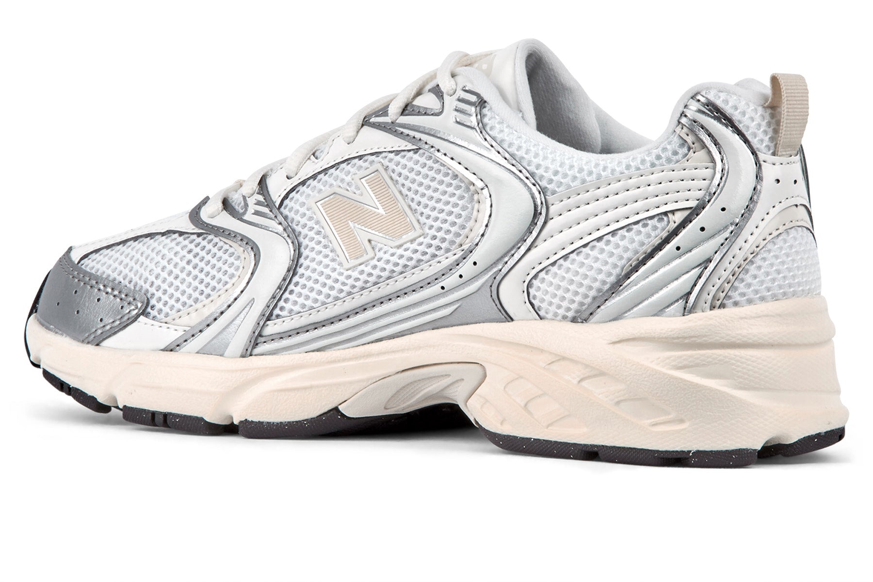 New Balance U530ESB - Silver Metallic/Linen