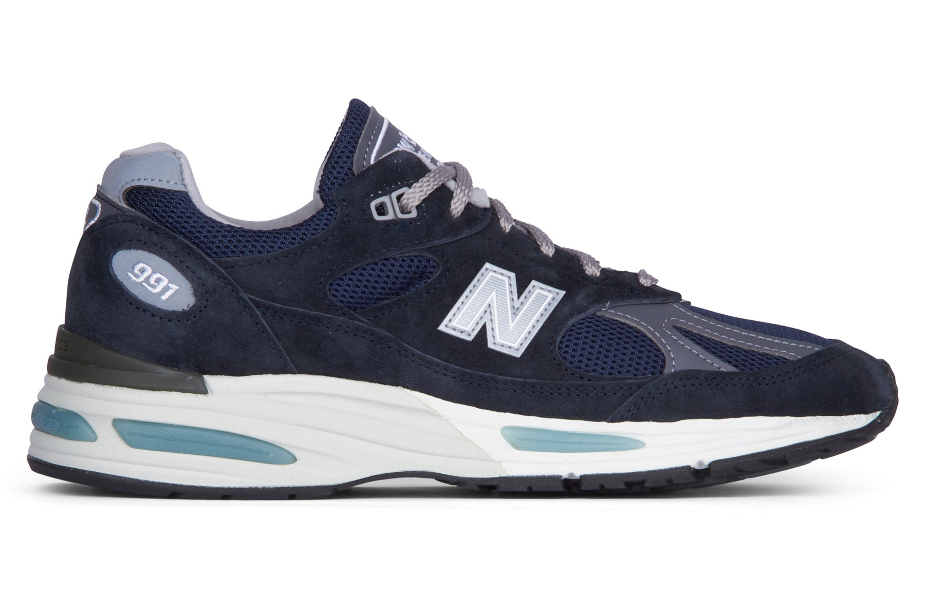 Navy New Balance Slip On Sneaker New Balance U991NV2 Dark
