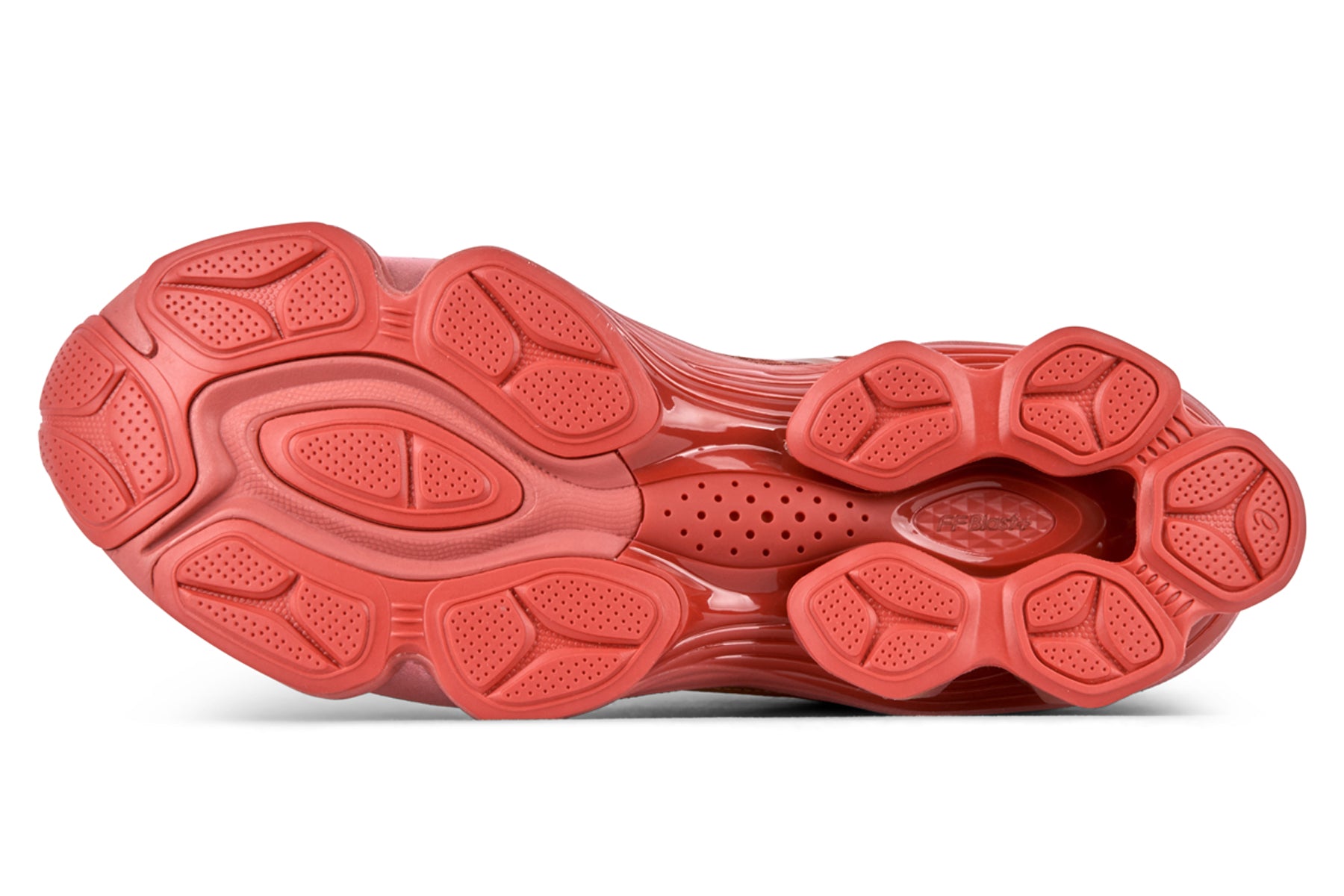 Asics US6 S Gel Kinetic Fluent - Cayenne/Copperhead