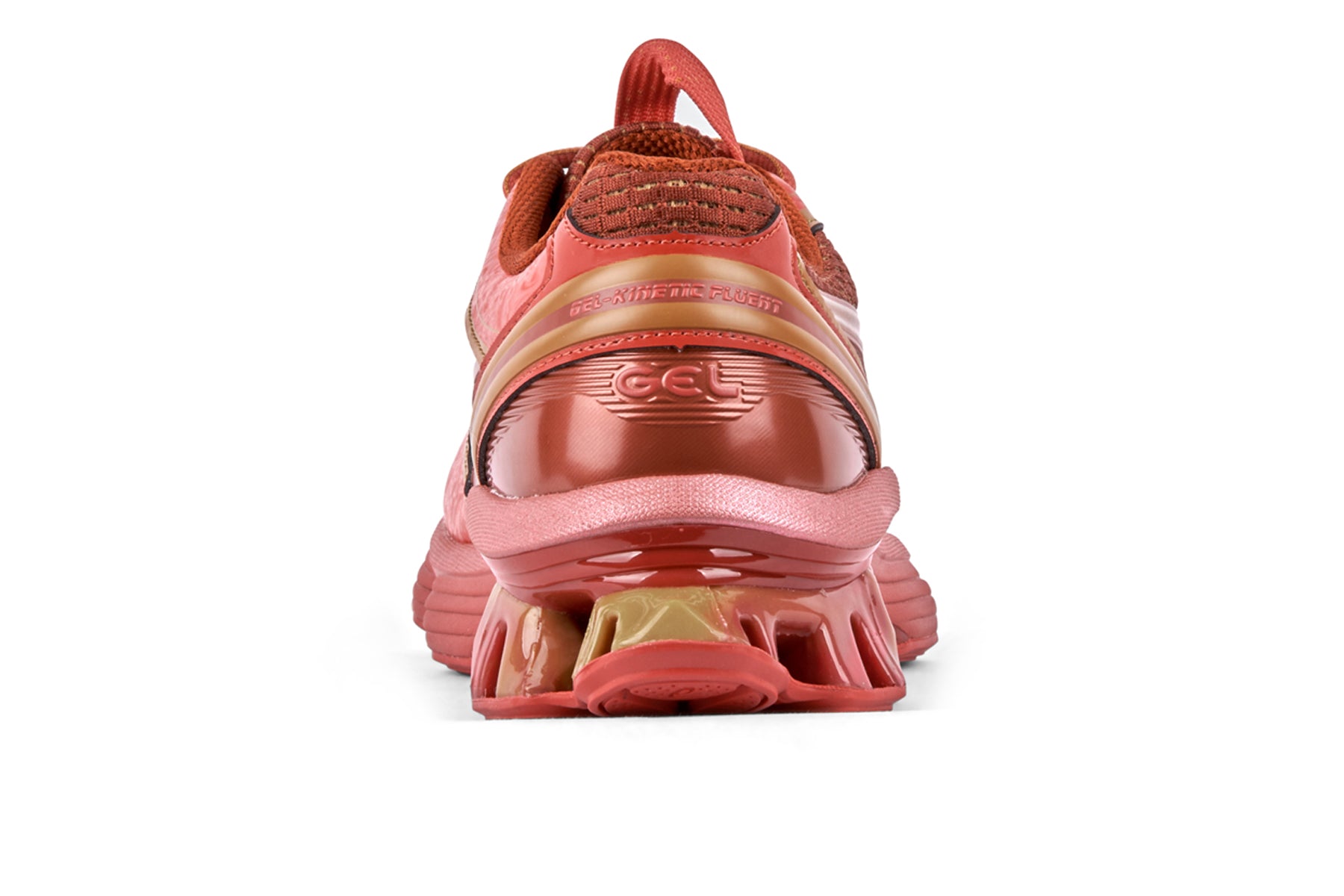 Asics US6 S Gel Kinetic Fluent - Cayenne/Copperhead