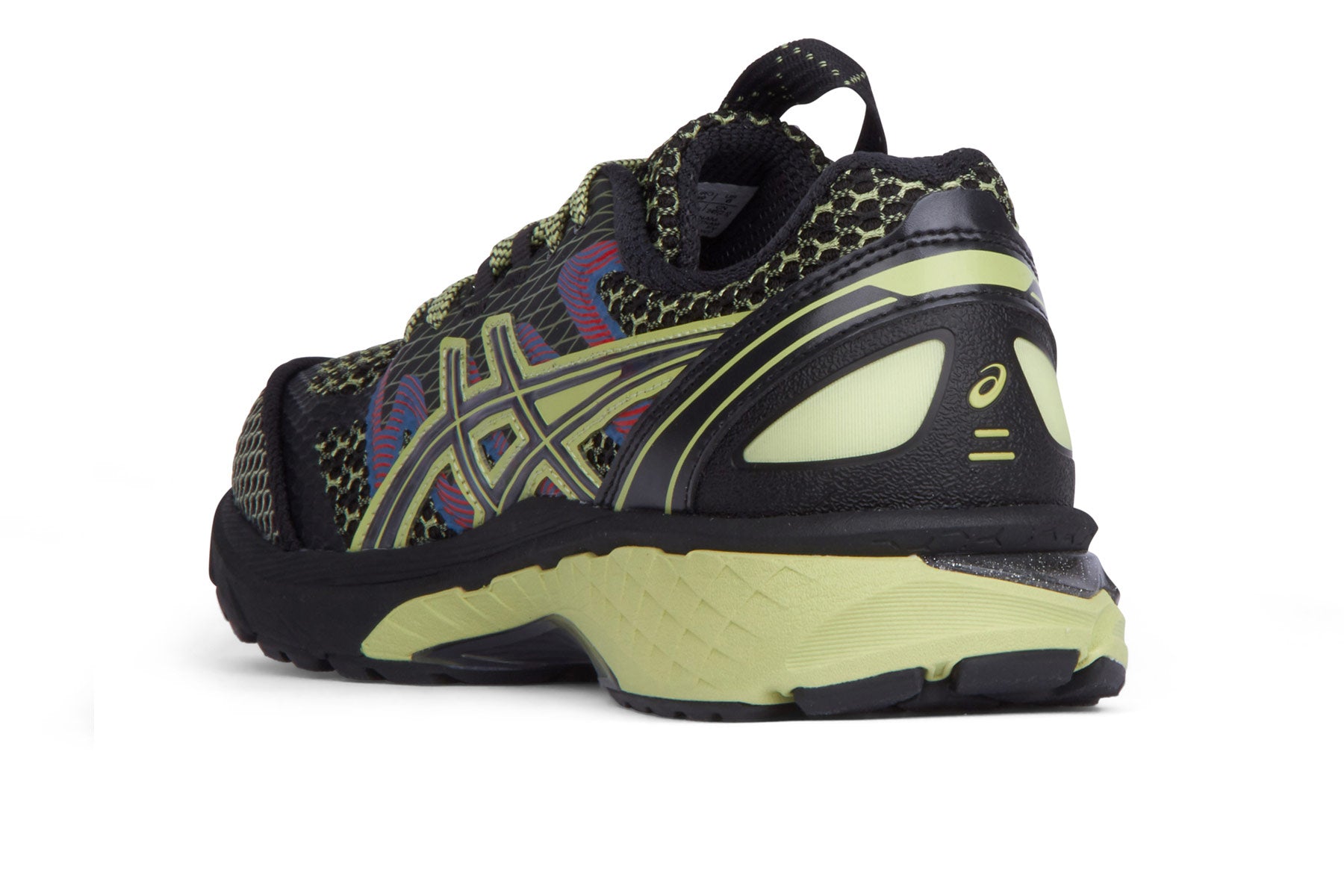 Asics US4 S Gel Terrain - Black/Neon Lime