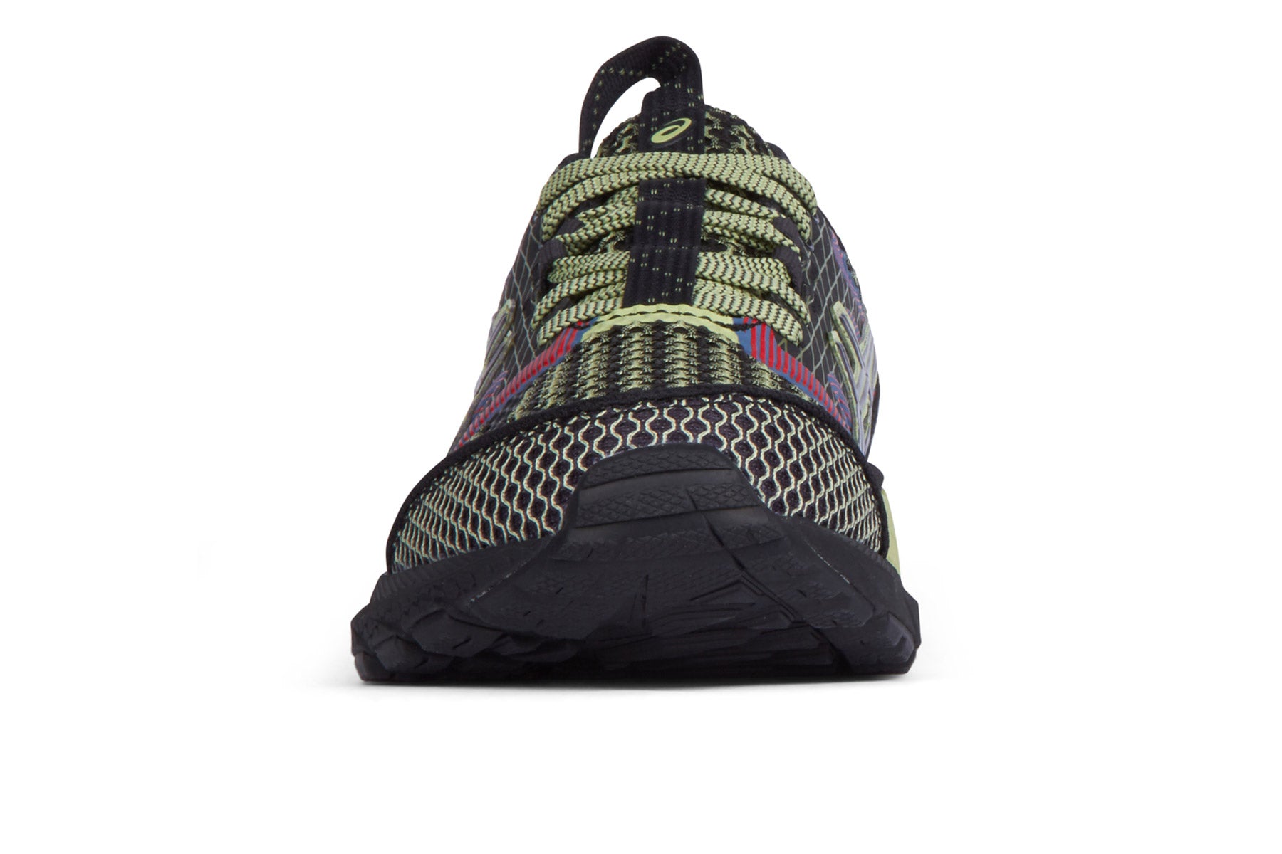 Asics US4 S Gel Terrain - Black/Neon Lime