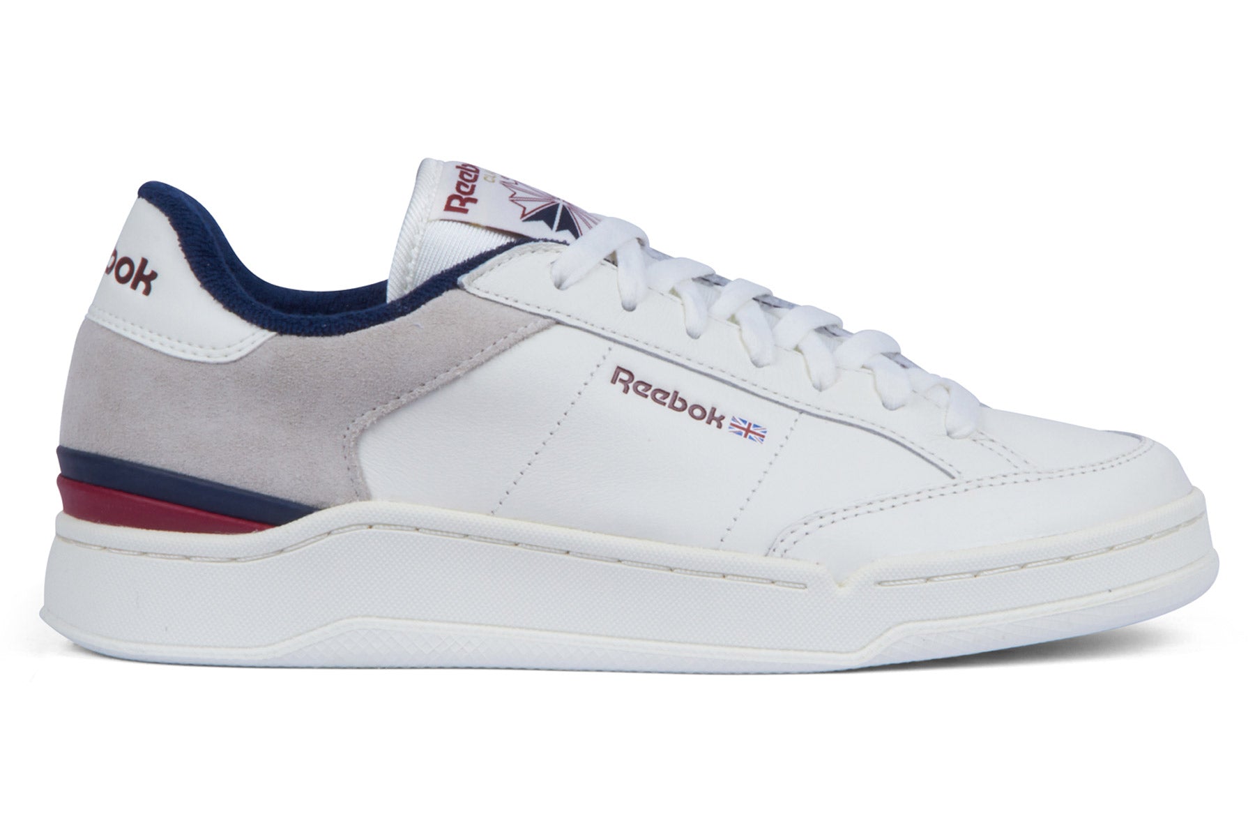 Reebok AD Court - Chalk / Classic Burgundy / Vector Navy