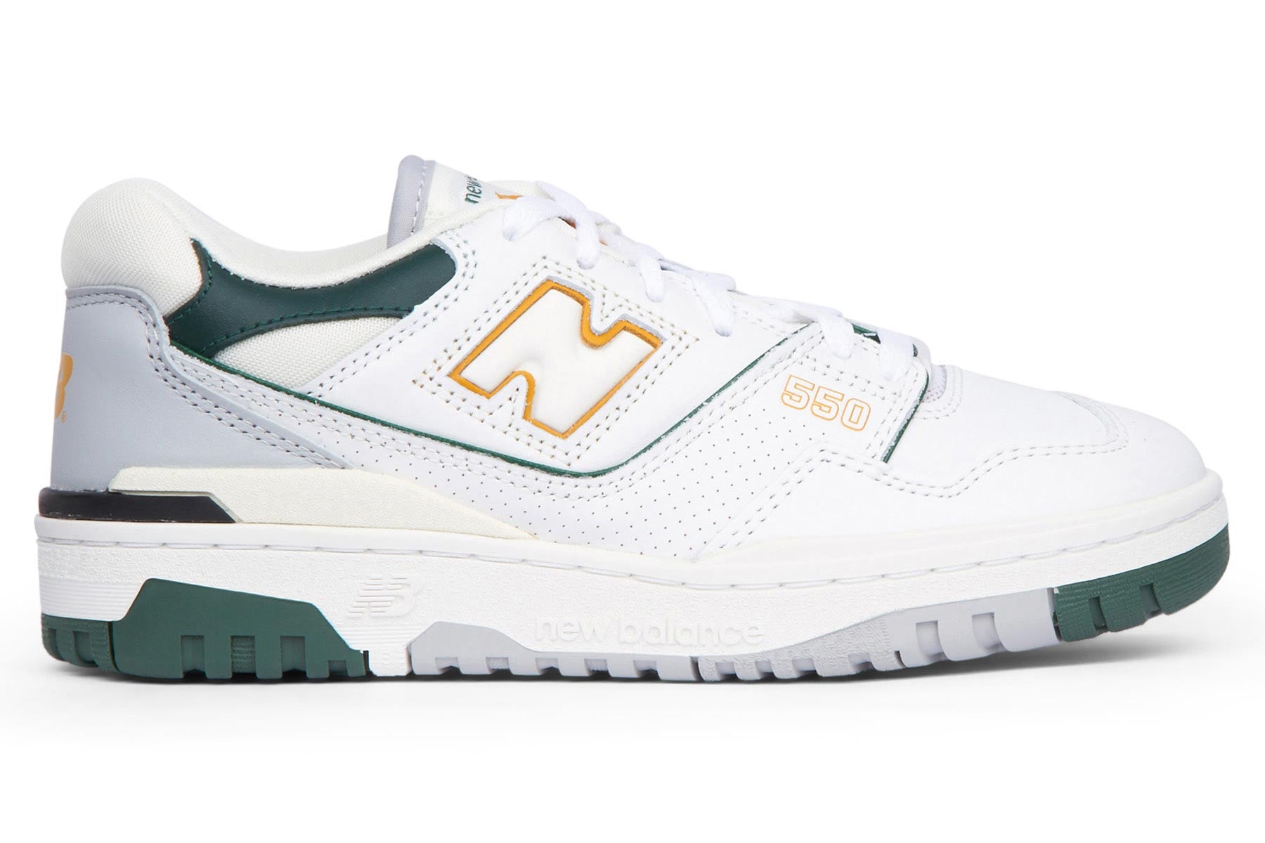 BB550PWC Fra New Balance | White/Nightwatch Green → Shoe Chapter