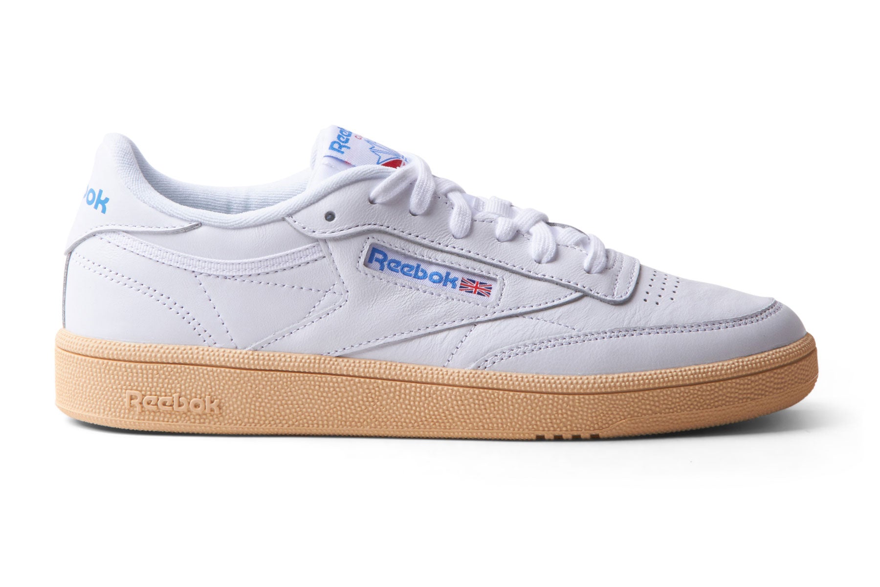 Reebok Club C 85 - White / Athletic Blue / Red