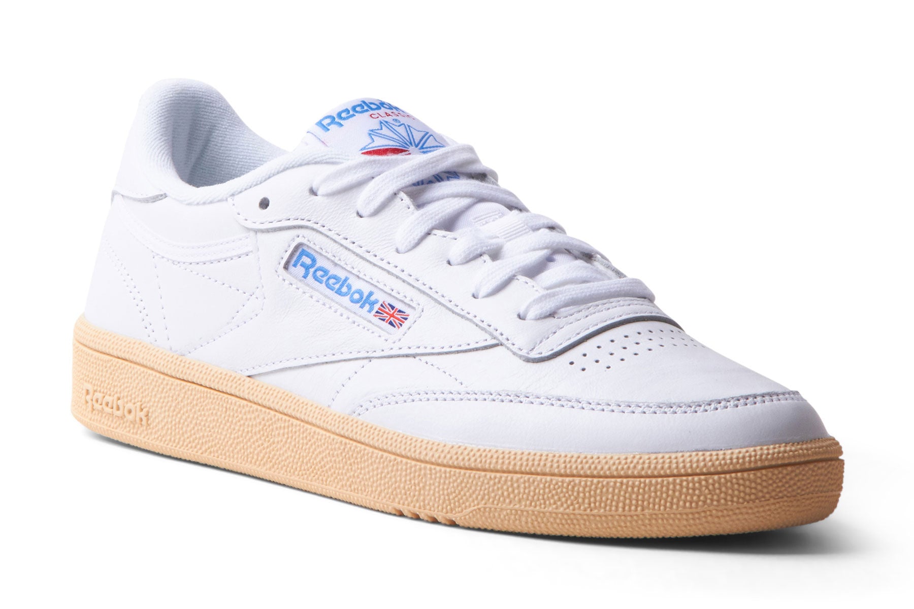 Reebok Club C 85 - White/Athletic Blue/Red