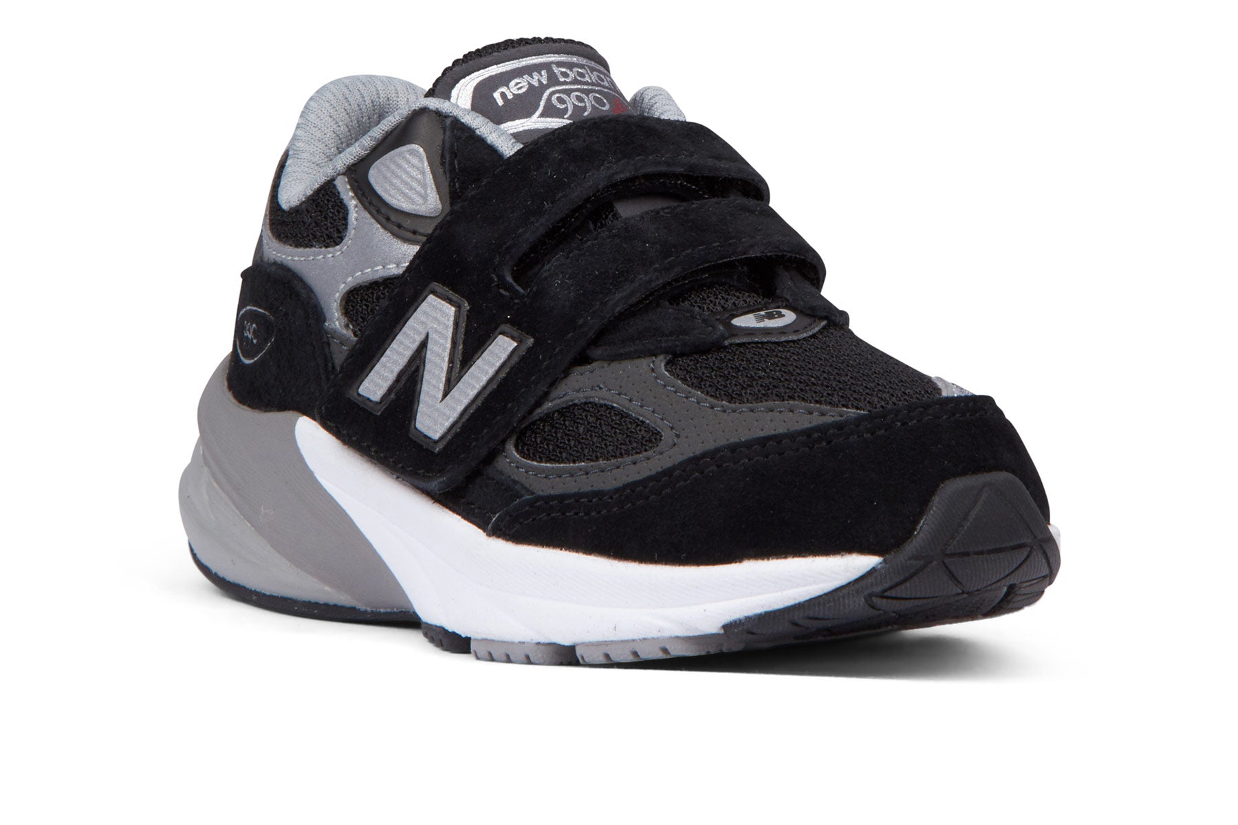 New Balance IV990BK6 (Infants) - Black/Silver