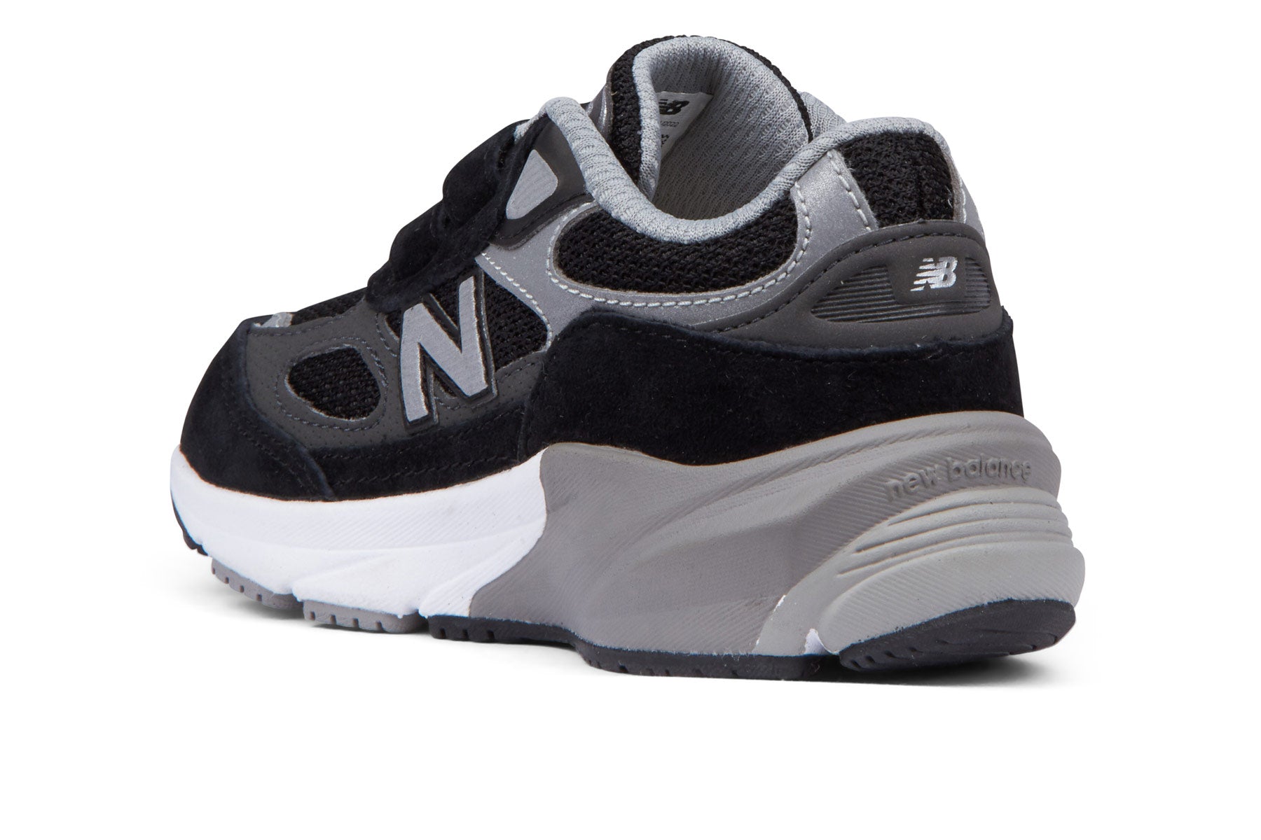 New Balance IV990BK6 (Infants) - Black/Silver