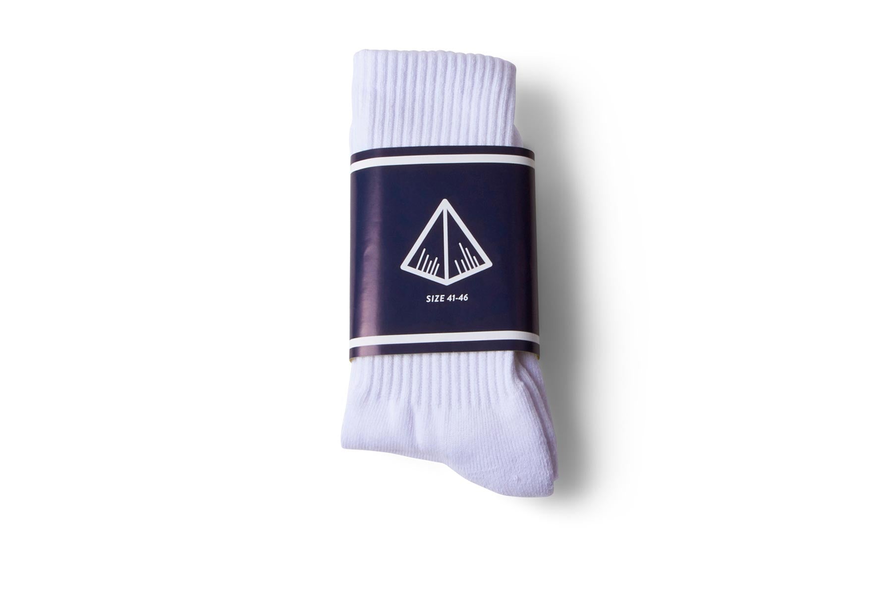 SC Fam Crew Socks (1 Pack) - White/Black