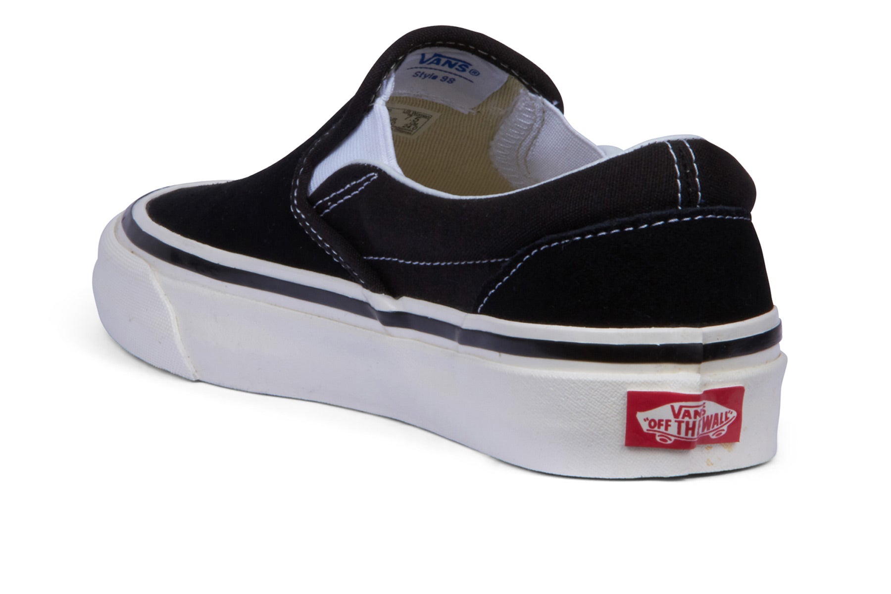 Vans Classic Slip–On 98 DX (Anaheim) - Suede Black