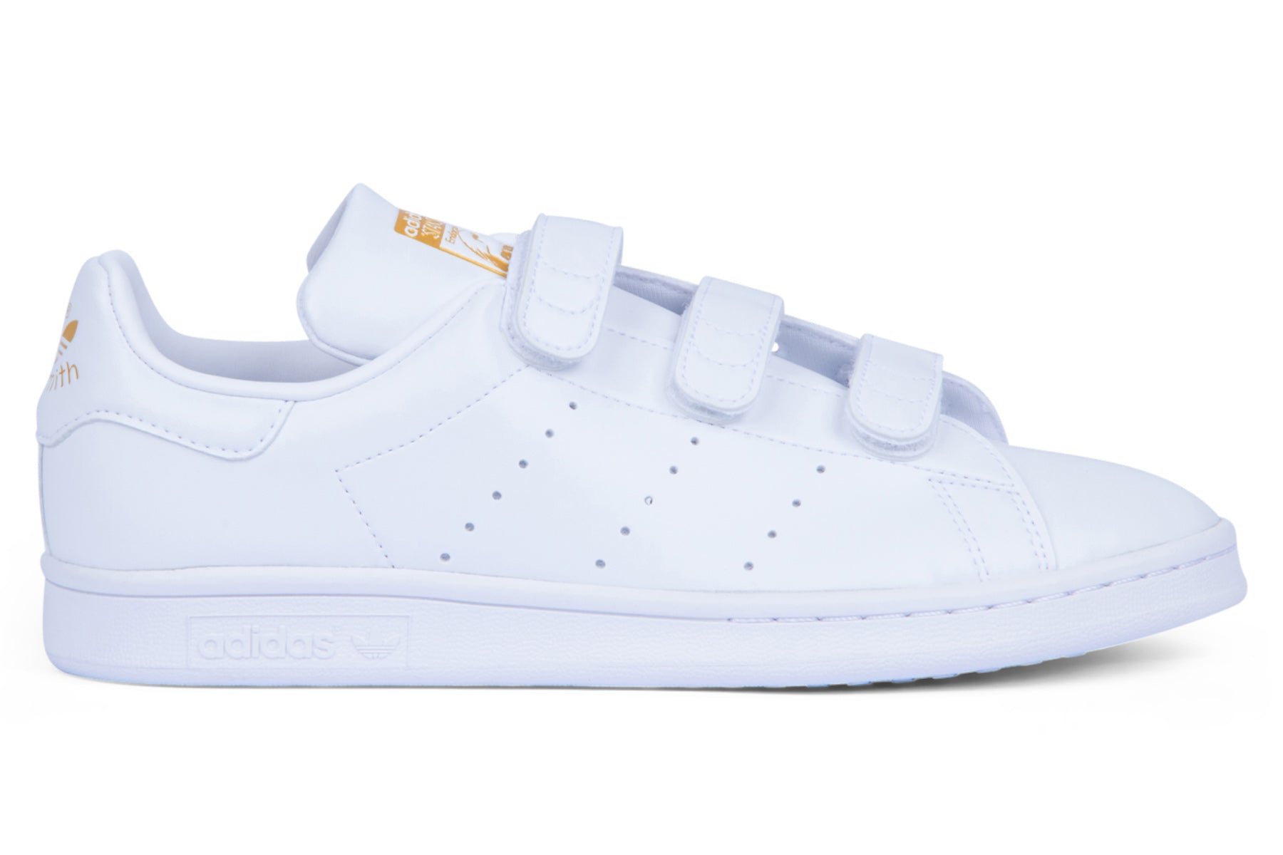 gammelklog Hukommelse couscous Stan Smith CF Hvid Guld FX5508 Sneakers Adidas | Shoe Chapter