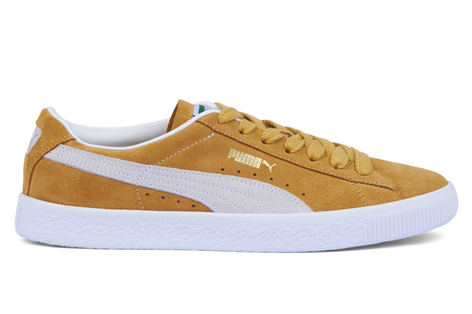 Puma Suede VTG - Honey Mustard / White