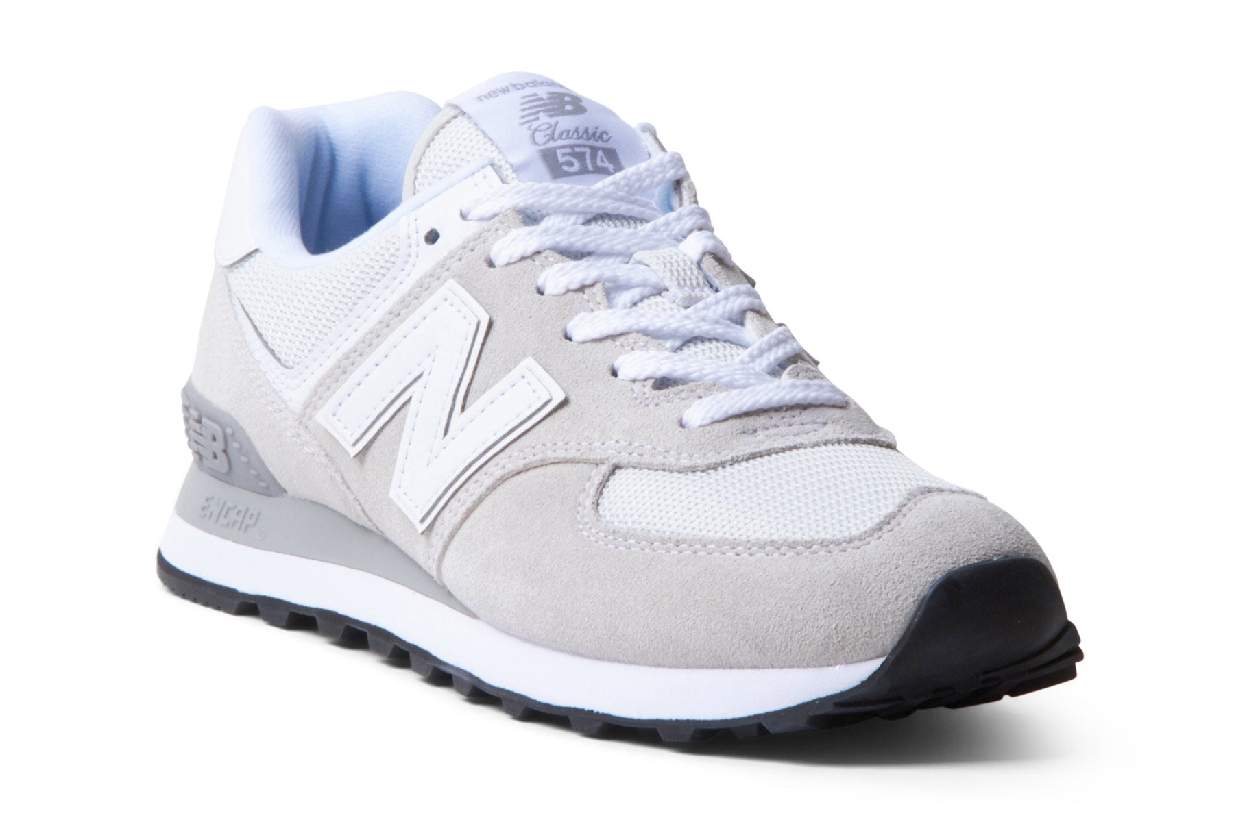 New Balance WL574EW - White / White