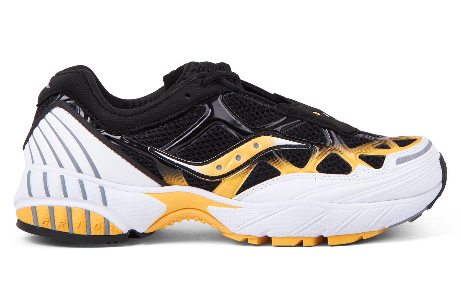 Saucony Grid Web - White / Black / Yellow