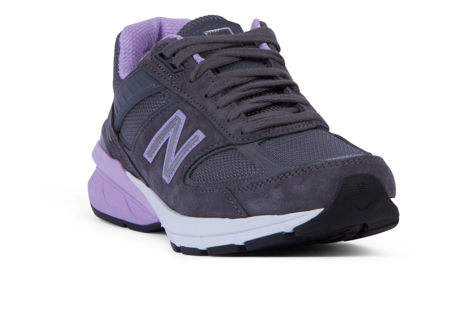 New Balance W990DV5 - Lead / Dark Violet Glo