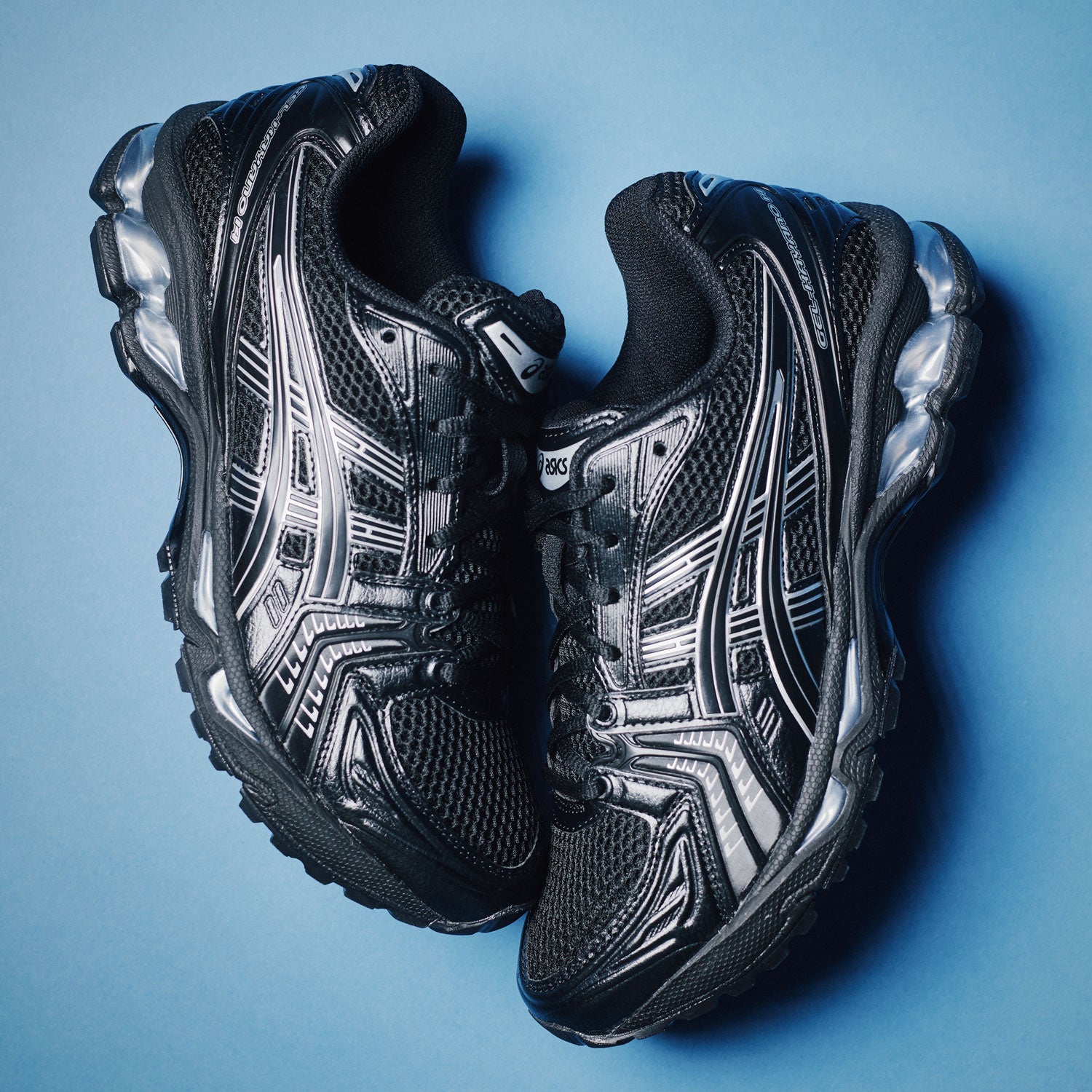 Kayano 14 Black/Pure Silver