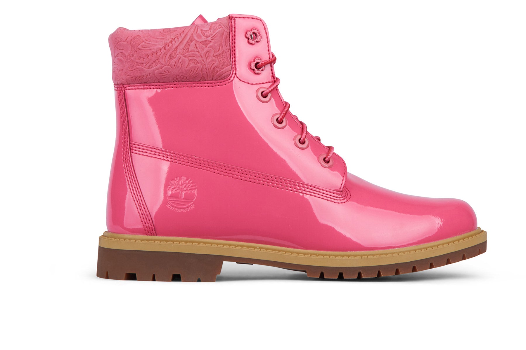 Timberland Premium 6 Inch Boot W - BR Pink Patent Leather