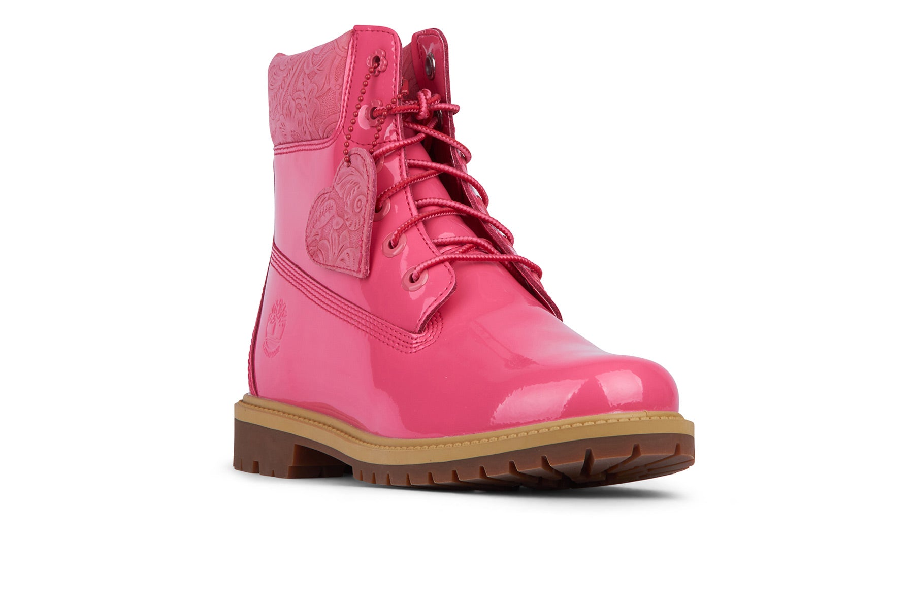 Timberland Premium 6 Inch Boot W - BR Pink Patent Leather