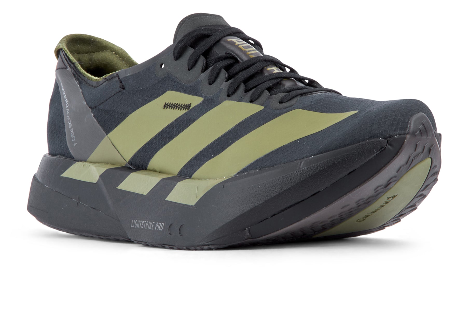 Adidas Adizero Adios Pro 4 - Core Black/Focus Olive