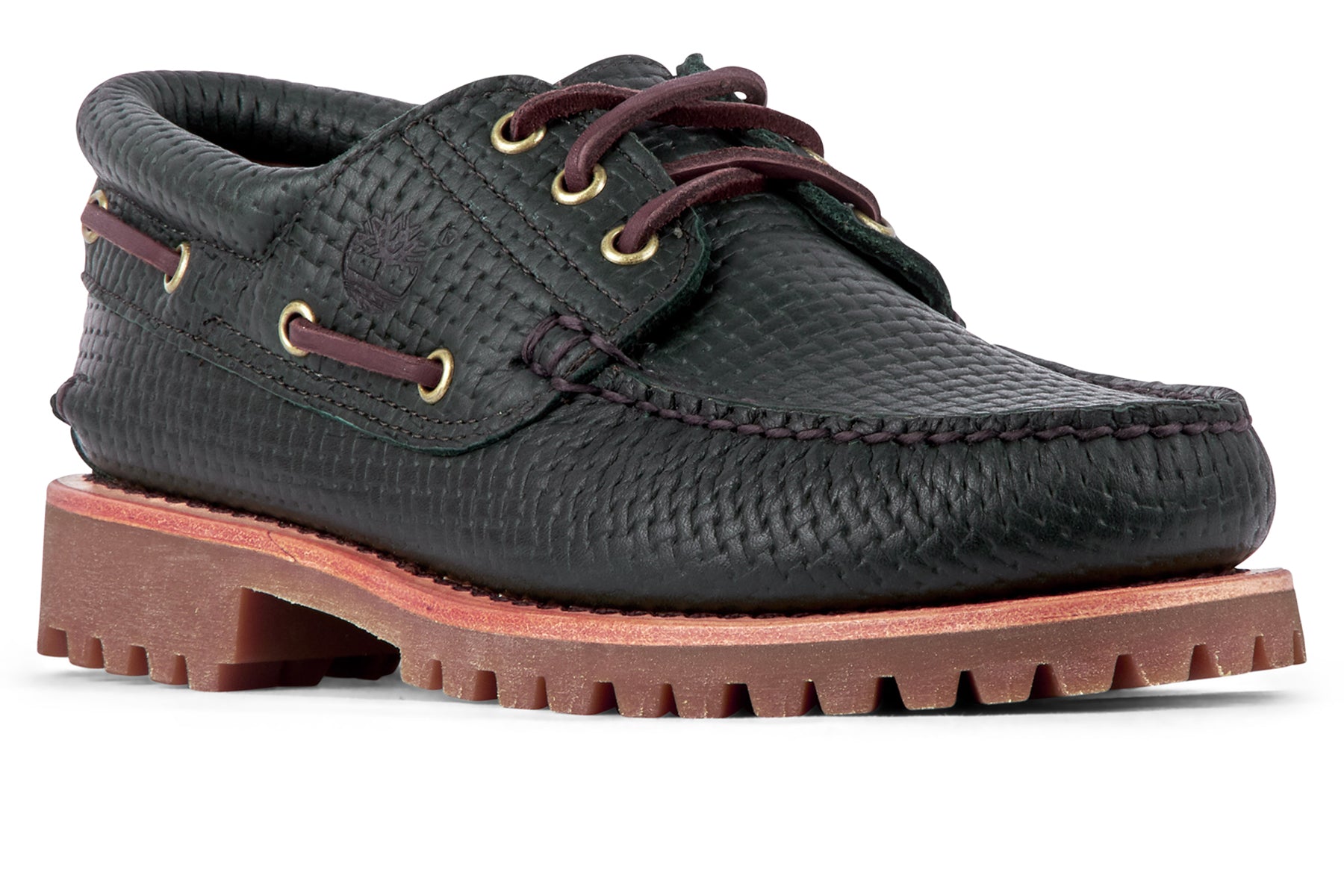 Timberland Authentic 3 Eye Lug - Dark Green Full Grain