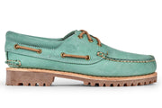 Timberland Authentic 3 Eye Lug - Medium Green Nubuck