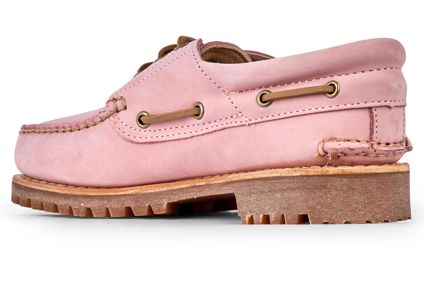 Timberland Authentic 3 Eye Lug - Medium Pink Nubuck