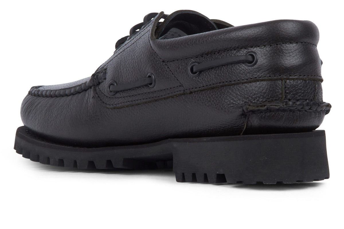 Timberland Authentic 3 Eye Lug - Overblack Full Grain