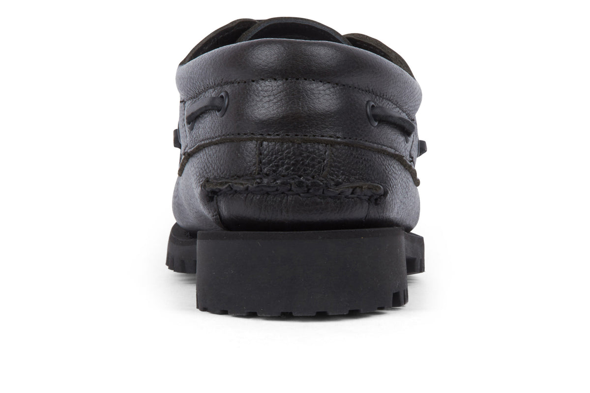 Timberland Authentic 3 Eye Lug - Overblack Full Grain