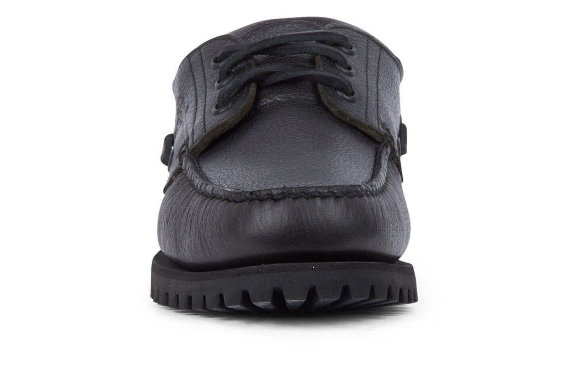 Timberland Authentic 3 Eye Lug - Overblack Full Grain