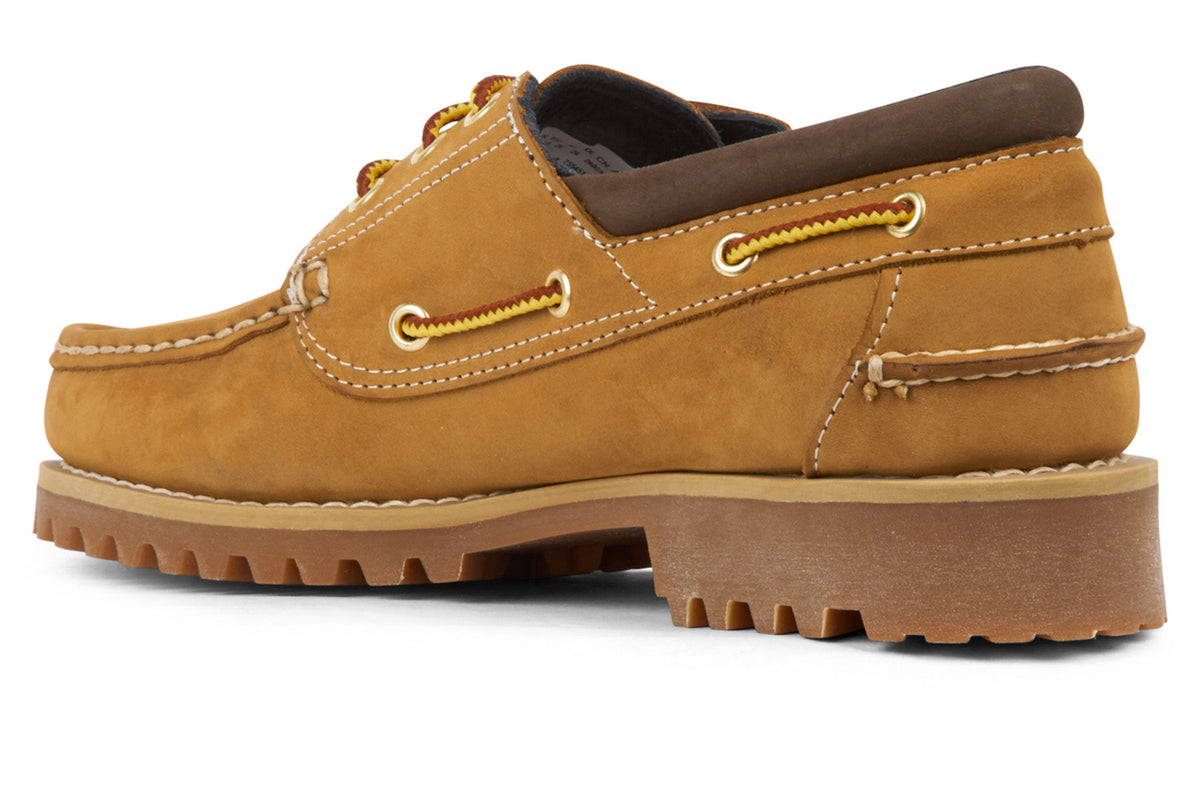 Timberland Authentic 3 Eye Lug - Wheat Nubuck