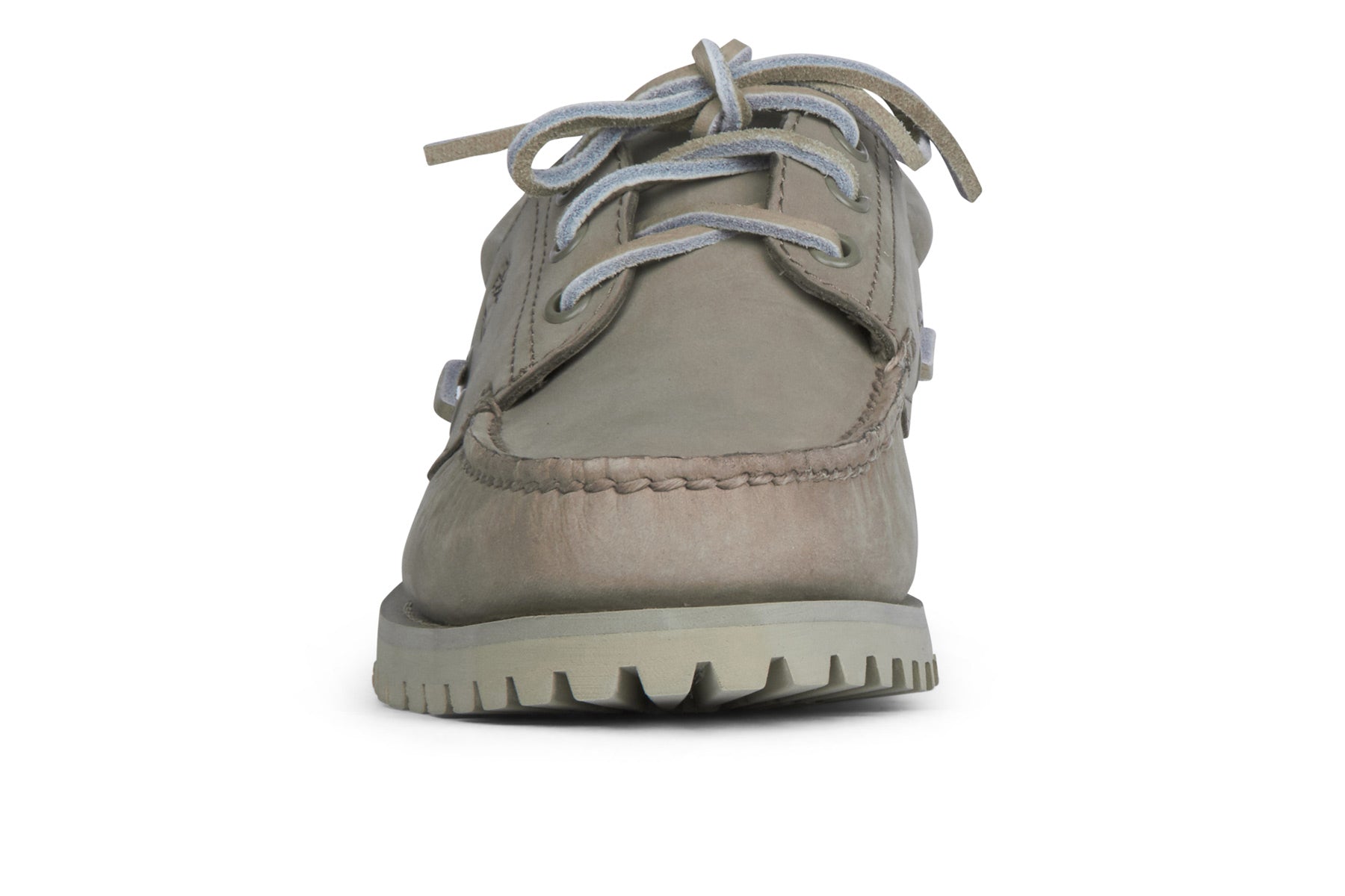 Timberland Authentics Lace Up Boat Shoe Light Taupe Shoe Chapter