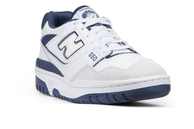 New Balance BB550STG - White/Vintage Indigo