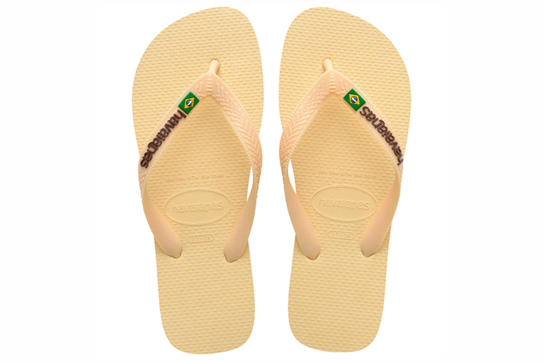 Havaianas Brasil Logo - Buttercream