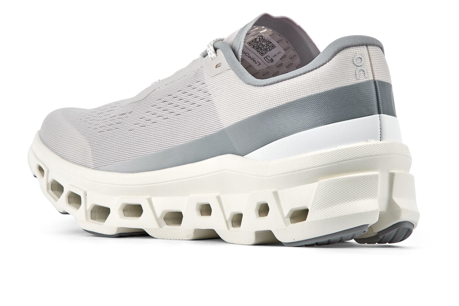 On Cloudmonster 1 - Pearl/Ivory