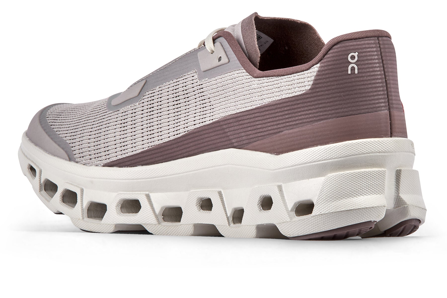 On Cloudmonster Void W - Fog/Pearl