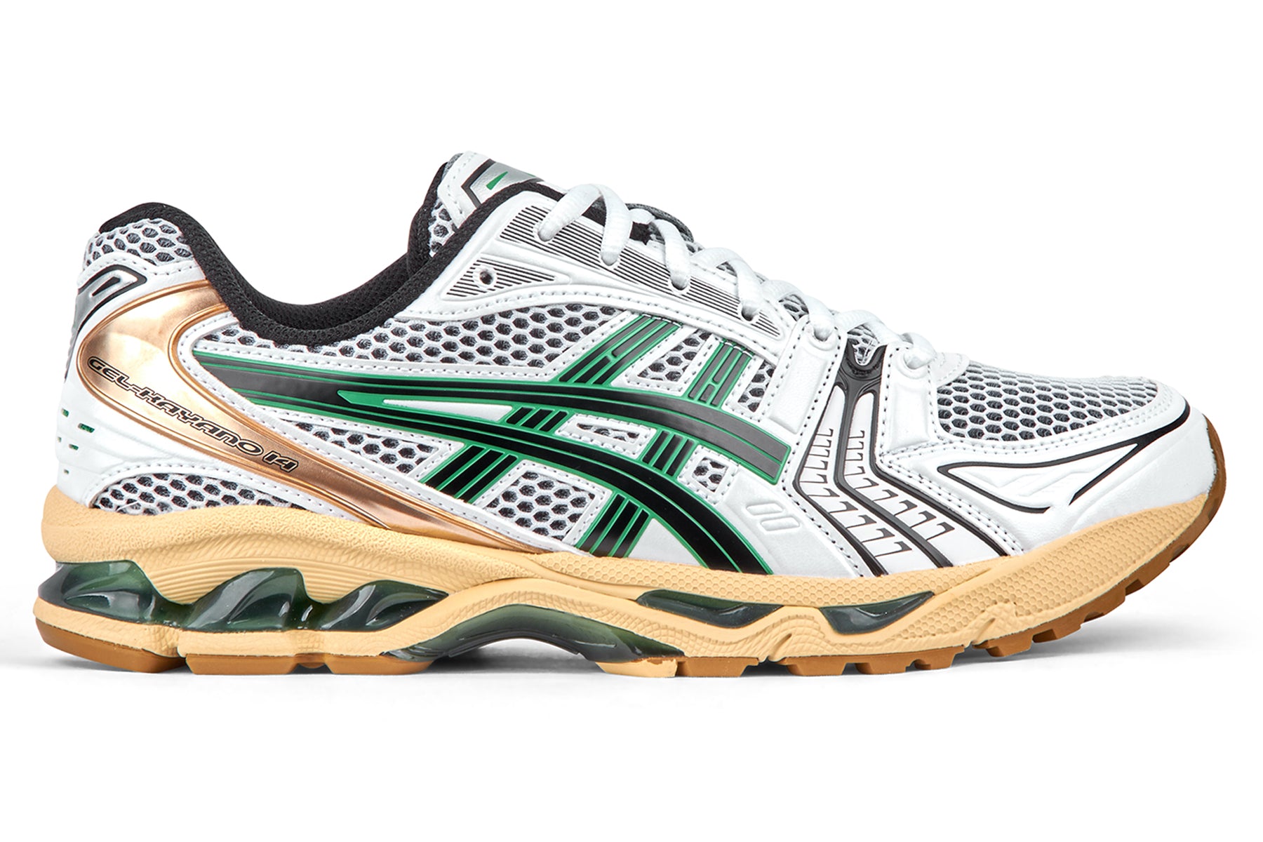 Asics Gel Kayano 14 - White/Hinoki Beige